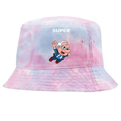 Super Bernie Sanders Tie-Dyed Bucket Hat