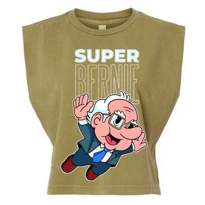 Super Bernie Sanders Garment-Dyed Women's Muscle Tee