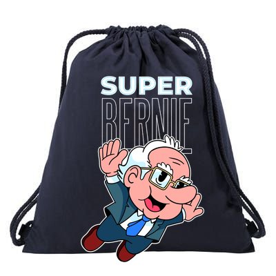 Super Bernie Sanders Drawstring Bag