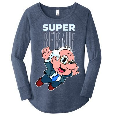 Super Bernie Sanders Women's Perfect Tri Tunic Long Sleeve Shirt