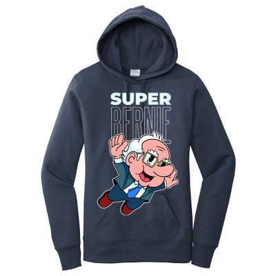 Super Bernie Sanders Women's Pullover Hoodie