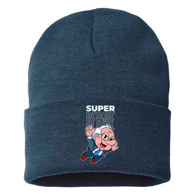 Super Bernie Sanders Sustainable Knit Beanie