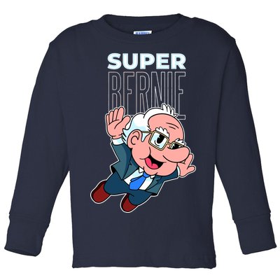 Super Bernie Sanders Toddler Long Sleeve Shirt