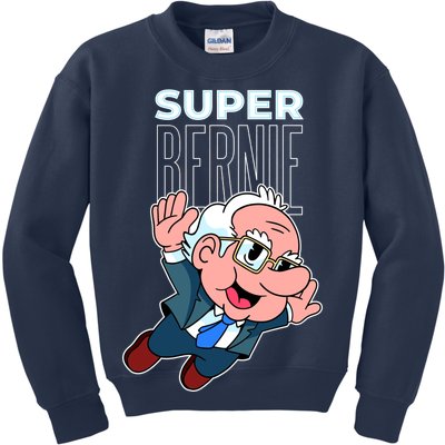 Super Bernie Sanders Kids Sweatshirt