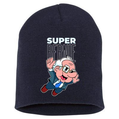 Super Bernie Sanders Short Acrylic Beanie