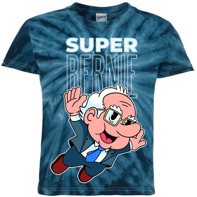 Super Bernie Sanders Kids Tie-Dye T-Shirt