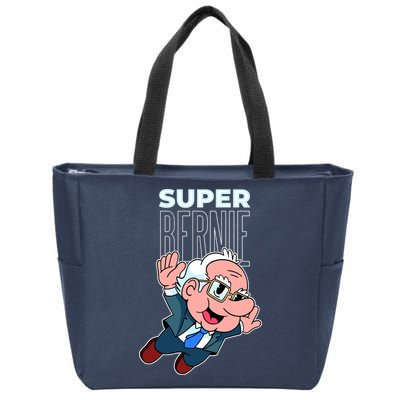 Super Bernie Sanders Zip Tote Bag