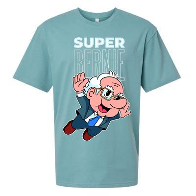 Super Bernie Sanders Sueded Cloud Jersey T-Shirt