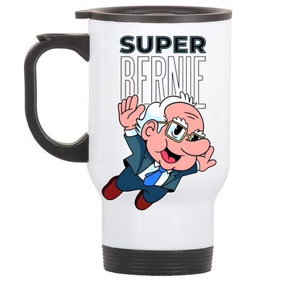 Super Bernie Sanders Stainless Steel Travel Mug