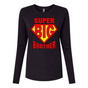 Super Big Brother Womens Cotton Relaxed Long Sleeve T-Shirt