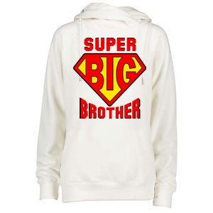 Super Big Brother Womens Funnel Neck Pullover Hood