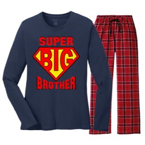 Super Big Brother Women's Long Sleeve Flannel Pajama Set 