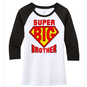 Super Big Brother Women's Tri-Blend 3/4-Sleeve Raglan Shirt