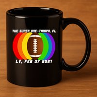 Super Big Game Kansas Football 11oz C Handle Ceramic Mug