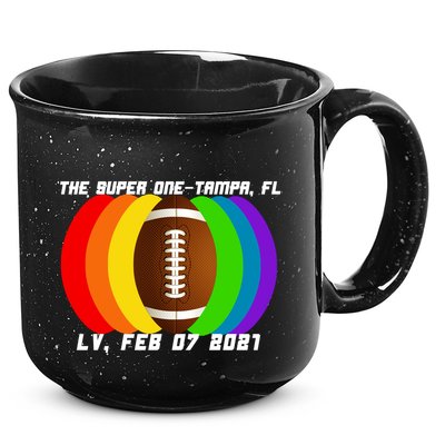 Super Big Game Kansas Football 15oz Campfire Ceramic Mug