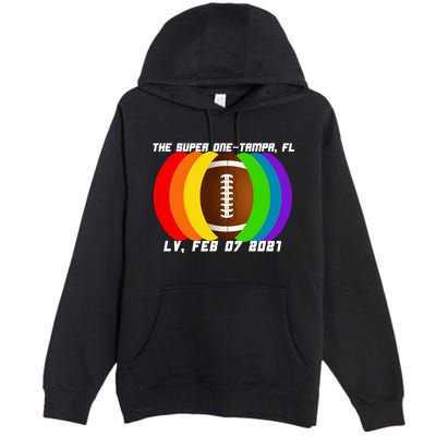 Super Big Game Kansas Football Premium Pullover Hoodie