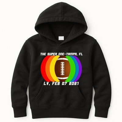 Super Big Game Kansas Football Kids Hoodie