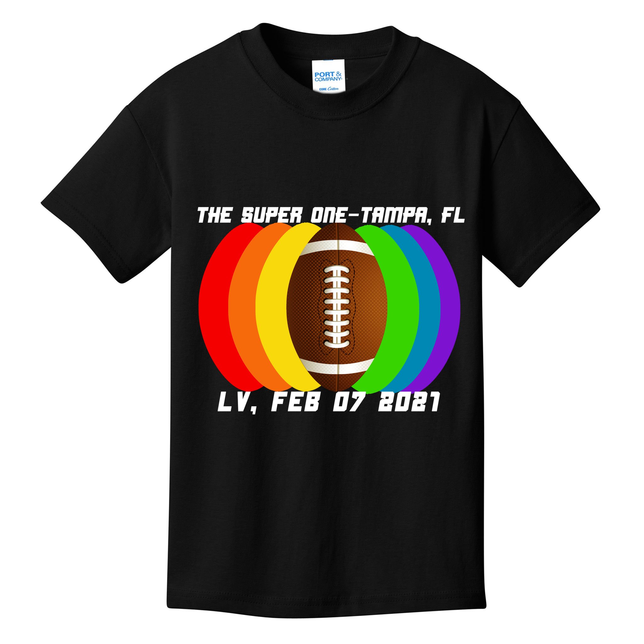 Super Big Game Kansas Football Kids T-Shirt