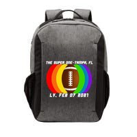 Super Big Game Kansas Football Vector Backpack