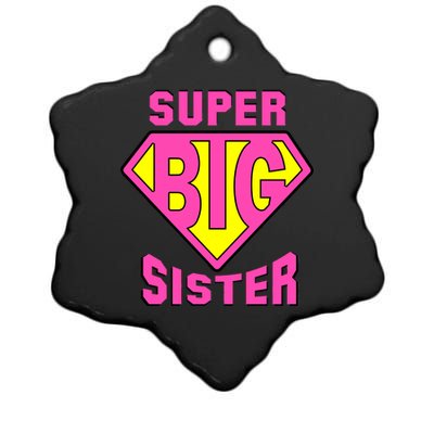 Super Big Sister Ceramic Star Ornament