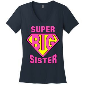 Super Big Sister Women's V-Neck T-Shirt