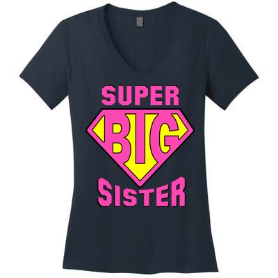 Super Big Sister Women's V-Neck T-Shirt