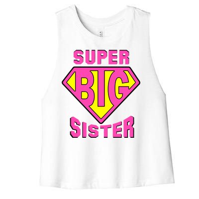 Super Big Sister Women's Racerback Cropped Tank