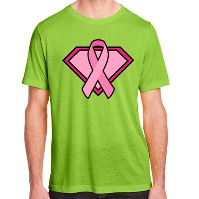 Super Breast Cancer Superhero Adult ChromaSoft Performance T-Shirt