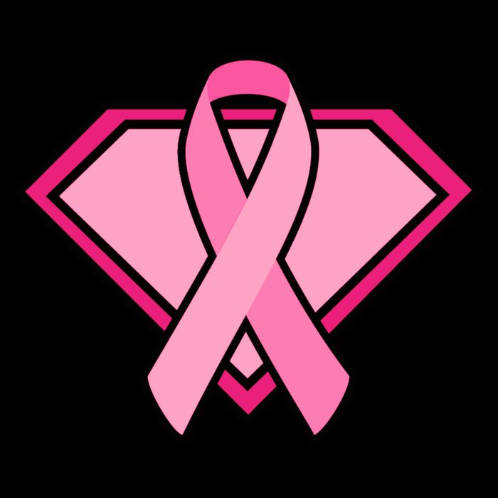 Super Breast Cancer Superhero Cooling Performance Crew T-Shirt