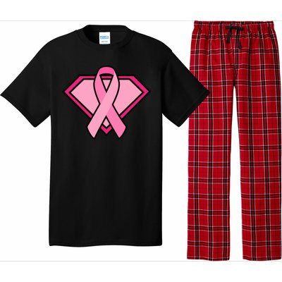 Super Breast Cancer Superhero Pajama Set