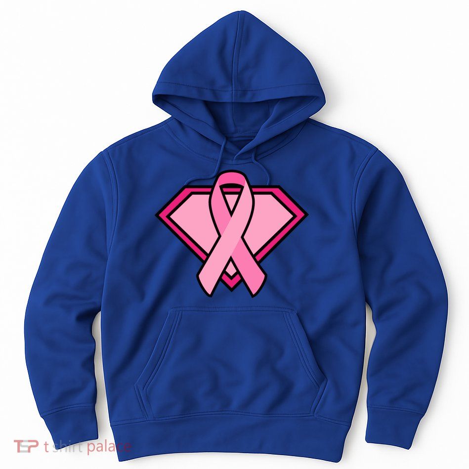Super Breast Cancer Superhero Hoodie