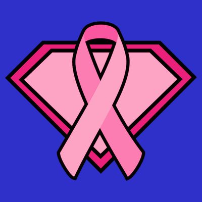 Super Breast Cancer Superhero T-Shirt
