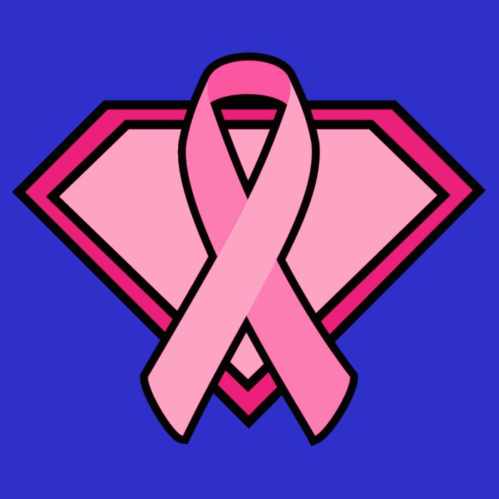 Super Breast Cancer Superhero 16 in Basic Backpack