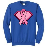 Super Breast Cancer Superhero Tall Sweatshirt