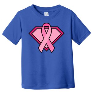 Super Breast Cancer Superhero Toddler T-Shirt