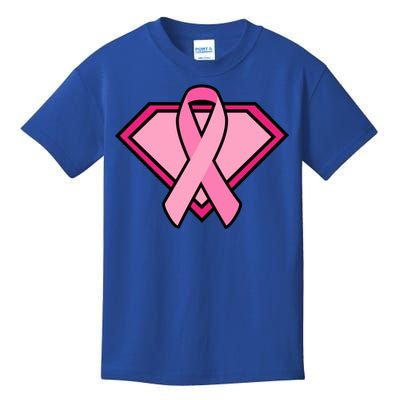 Super Breast Cancer Superhero Kids T-Shirt