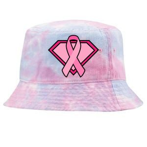 Super Breast Cancer Superhero Tie-Dyed Bucket Hat