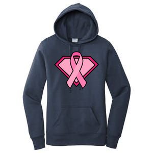 Super Breast Cancer Superhero Women's Pullover Hoodie