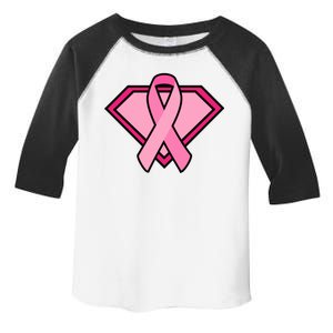 Super Breast Cancer Superhero Toddler Fine Jersey T-Shirt