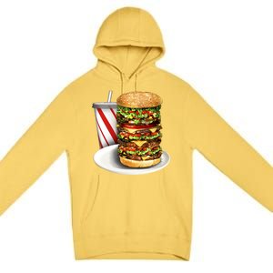 Super Burger Premium Pullover Hoodie