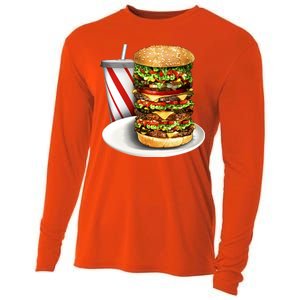 Super Burger Cooling Performance Long Sleeve Crew