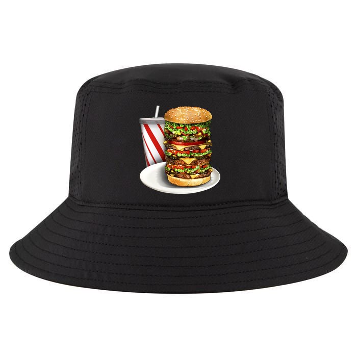 Super Burger Cool Comfort Performance Bucket Hat