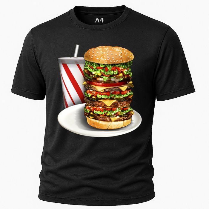 Super Burger Cooling Performance Crew T-Shirt