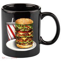 Super Burger 11oz C Handle Ceramic Mug