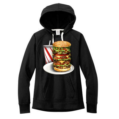 Super Burger Women's Fleece Hoodie