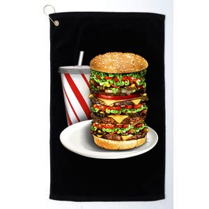 Super Burger Platinum Collection Golf Towel