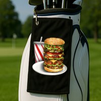 Super Burger Golf Towel