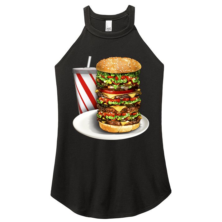 Super Burger Women's Perfect Tri Rocker Tank