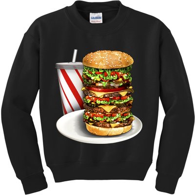 Super Burger Kids Sweatshirt