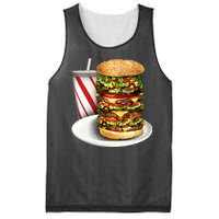 Super Burger Mesh Reversible Basketball Jersey Tank